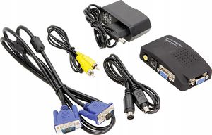 Adapter AV Pawonik Composite Video - S-Video - D-Sub (VGA) czarny (114 JL-C7011) 6