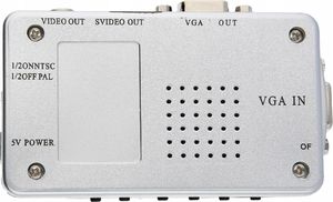 Adapter AV Pawonik Composite Video - S-Video - D-Sub (VGA) biały (168) 5