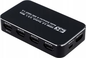 Pawonik SWITCH HDMI 2.0 4x1 PRZEŁĄCZNIK UHD 4K HDCP HDR 2