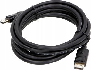 Kabel Pawonik DisplayPort - DisplayPort 3m czarny (115) 2