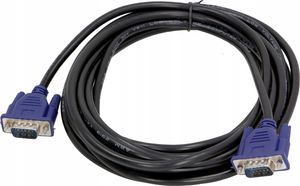 Kabel Pawonik D-Sub (VGA) - D-Sub (VGA) 5m czarny (6941237131959) 3
