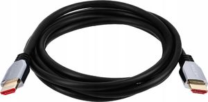 Kabel Pawonik HDMI - HDMI 1m srebrny 3