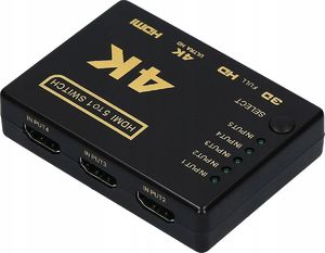 Pawonik SWITCH 5x HDMI PRZEŁĄCZNIK ROZDZIELACZ ULTRA HD 4K 2