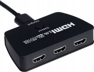 Pawonik Switch HDMI 3x1 UHD 4K HDCP 2.2 HDR10 2
