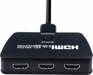 Pawonik Switch HDMI 3x1 UHD 4K HDCP 2.2 HDR10 5