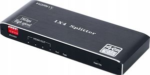Pawonik SPLITTER HDMI 2.0 1x4 ROZDZIELACZ ULTRA HD UHD 4K HDCP 2.2 HDR10 2