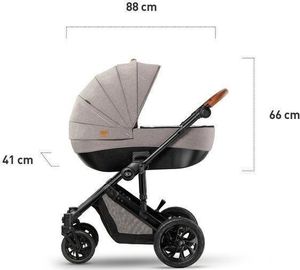 Wózek KinderKraft 3w1 Prime beige + bag 3