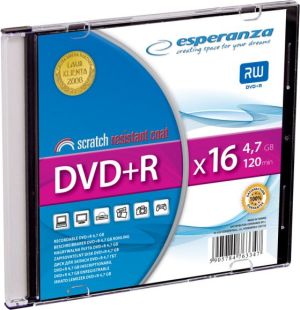 Esperanza DVD+R 4.7 GB 16x 1 sztuka (5905784763347) 1
