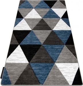 Dywany Łuszczów Dywan ALTER Rino Trójkąty niebieski, 280x370 cm 1
