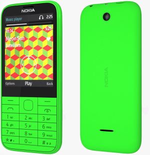 Telefon komórkowy Nokia 225 Dual SIM Zielona 3