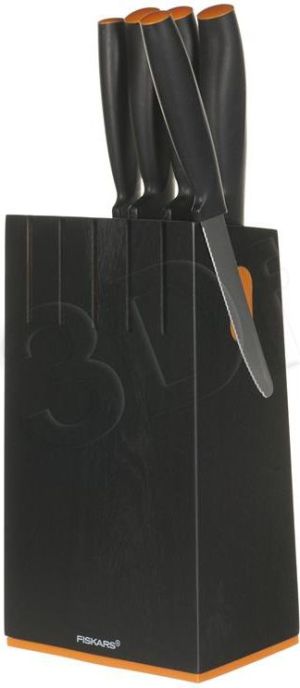 Fiskars Zestaw 5 noży w bloku (1014190) 4