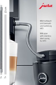 Jura Przewód mleka z osłoną ze stali nierdzewnej HP3 2