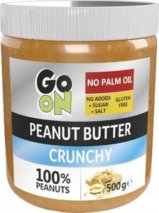 Sante Sante Masło orzechowe 100% naturalne Go On Peanut Butter Crunchy 500g - 4szt karton 1