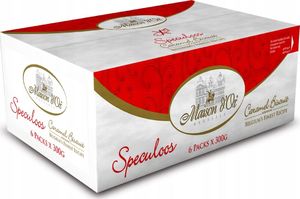 Belgijskie ciastka karmelowe Speculoos - Karton 300 szt 2