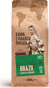 Kawa ziarnista Vaspiatta Z Krańca Świata Martyna Wojciechowska Brazil Santos 1 kg 1