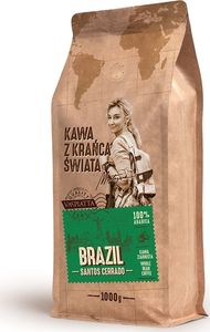 Kawa ziarnista Vaspiatta Z Krańca Świata Martyna Wojciechowska Brazil Santos 1 kg 2