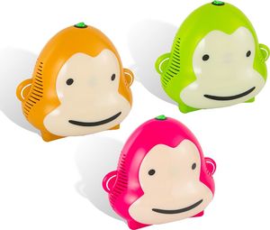 Omnibus Inhalator Monkey Milo BR-CN001 różowy ciemny 4