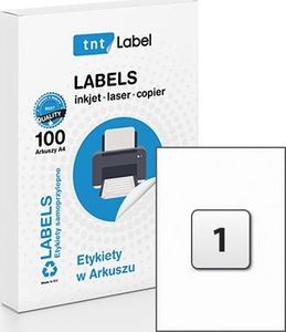 TNT Label Etykiety samoprzylepne A4 210x297mm 1