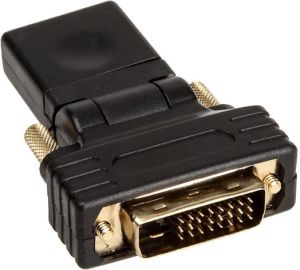 Adapter AV InLine HDMI - DVI-D czarny (17660W) 3