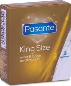 Pasante 3 Prezerwatywy Duże Pasante King Size 1