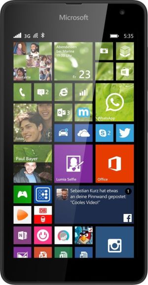 Smartfon Microsoft Lumia 535 DualSim Czarny (A00022628) 1