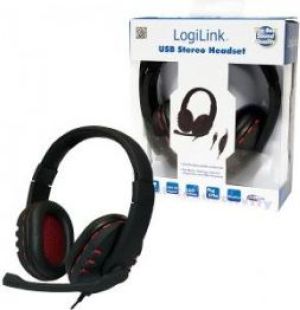 Słuchawki LogiLink Stereo Czarne (HS0033) 2