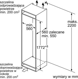 Lodówka Zelmer ZERIV3420 2