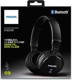 Słuchawki Philips SHB5500BK/10 Czarne 4