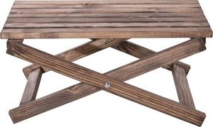 Springos Impregnowany drewniany stolik do leżaków UNIWERSALNY 1