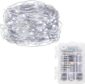 Lampki choinkowe Springos 50 LED białe zimne 3