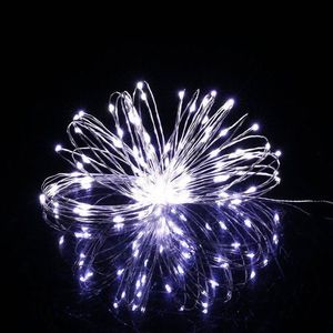 Lampki choinkowe Springos 50 LED białe zimne 4