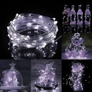 Lampki choinkowe Springos 50 LED białe zimne 9