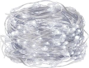 Lampki choinkowe Springos 100 LED białe zimne 1