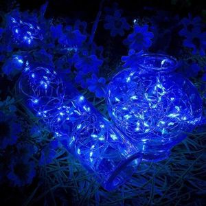 Lampki choinkowe Springos 100 LED niebieskie 6