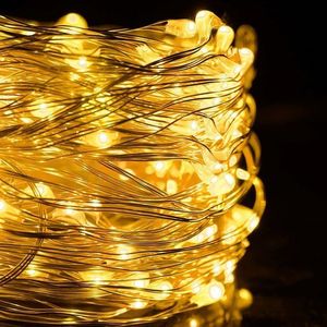 Lampki choinkowe Springos 100 LED białe ciepłe 6