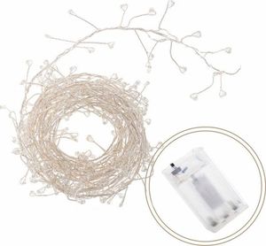 Lampki choinkowe Springos 100 LED białe ciepłe 2