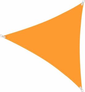 Springos Żagiel przeciwsłoneczny trójkątny 3x3x3m pomarańczowy UNIWERSALNY 1