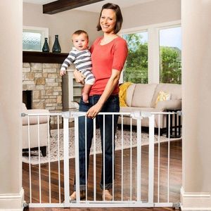 Springos Bramka barierka zabezpieczająca do 85 cm na schody i drzwi UNIWERSALNY 5