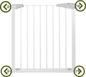 Springos Bramka barierka zabezpieczająca do 85 cm na schody i drzwi UNIWERSALNY 8