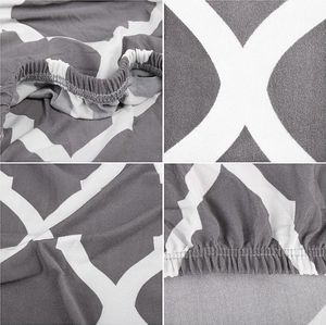 Springos Pokrowiec na krzesło uniwersalny marokańska koniczyna UNIWERSALNY 4