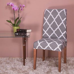 Springos Pokrowiec na krzesło uniwersalny marokańska koniczyna UNIWERSALNY 6