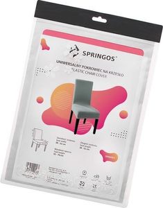 Springos Pokrowiec na krzesło uniwersalny marokańska koniczyna UNIWERSALNY 10