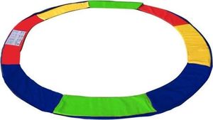 Springos Siatka wewnętrzna do trampoliny z osłoną na sprężyny 360/366/369 12 FT 8 słupków multikolor UNIWERSALNY 5