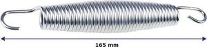 Springos Sprężyny do trampoliny 165 mm UNIWERSALNY 5