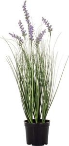 Springos Sztuczna trawa w doniczce kwiaty lawenda 60 cm UNIWERSALNY 1