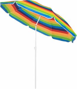 Springos Parasol plażowy ogrodowy 180 cm multikolor UNIWERSALNY (29034-uniw) - 29034-uniw 1
