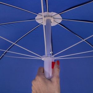 Springos Parasol plażowy ogrodowy 180 cm niebieski UNIWERSALNY 11