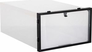 Springos Pudełko na buty z otwieraną klapą 34x23x13,5 cm organizer na obuwie zestaw 10 szt. UNIWERSALNY 3