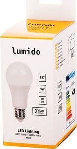 LUMIDO Żarówka led e27 9w 890 lm ciepły biały UNIWERSALNY 5