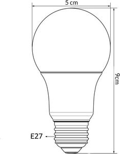 LUMIDO Żarówka led e27 5w 480 lm neutralny UNIWERSALNY 4
